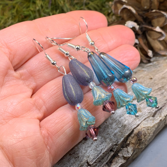 Celtic Bluebells Earrings | Dangle Earrings | Wiccan Center
