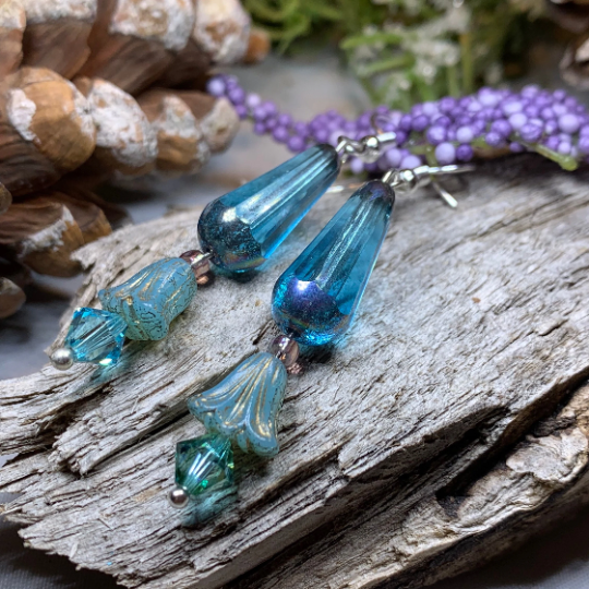 Celtic Bluebells Earrings | Dangle Earrings | Wiccan Center