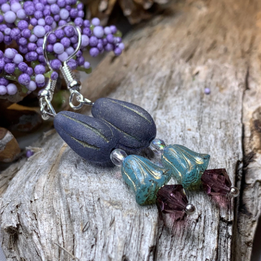Celtic Bluebells Earrings | Dangle Earrings | Wiccan Center