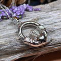 Lylah Claddagh Necklace | Pendant | Wiccan Center