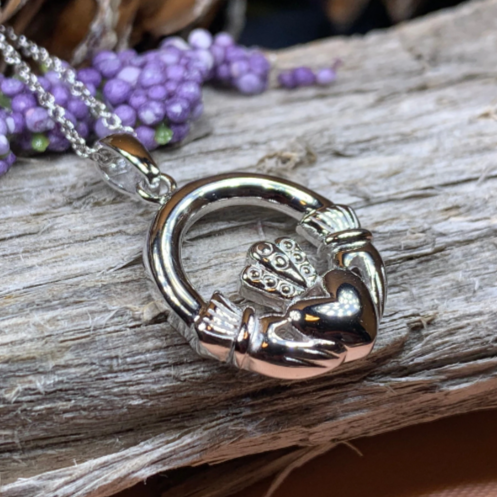 Lylah Claddagh Necklace | Pendant | Wiccan Center