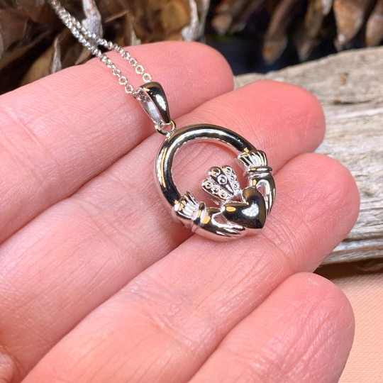 Lylah Claddagh Necklace | Pendant | Wiccan Center