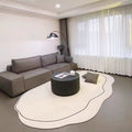 Japanese Minimalist Immitation Cashmere Living Room Carpet