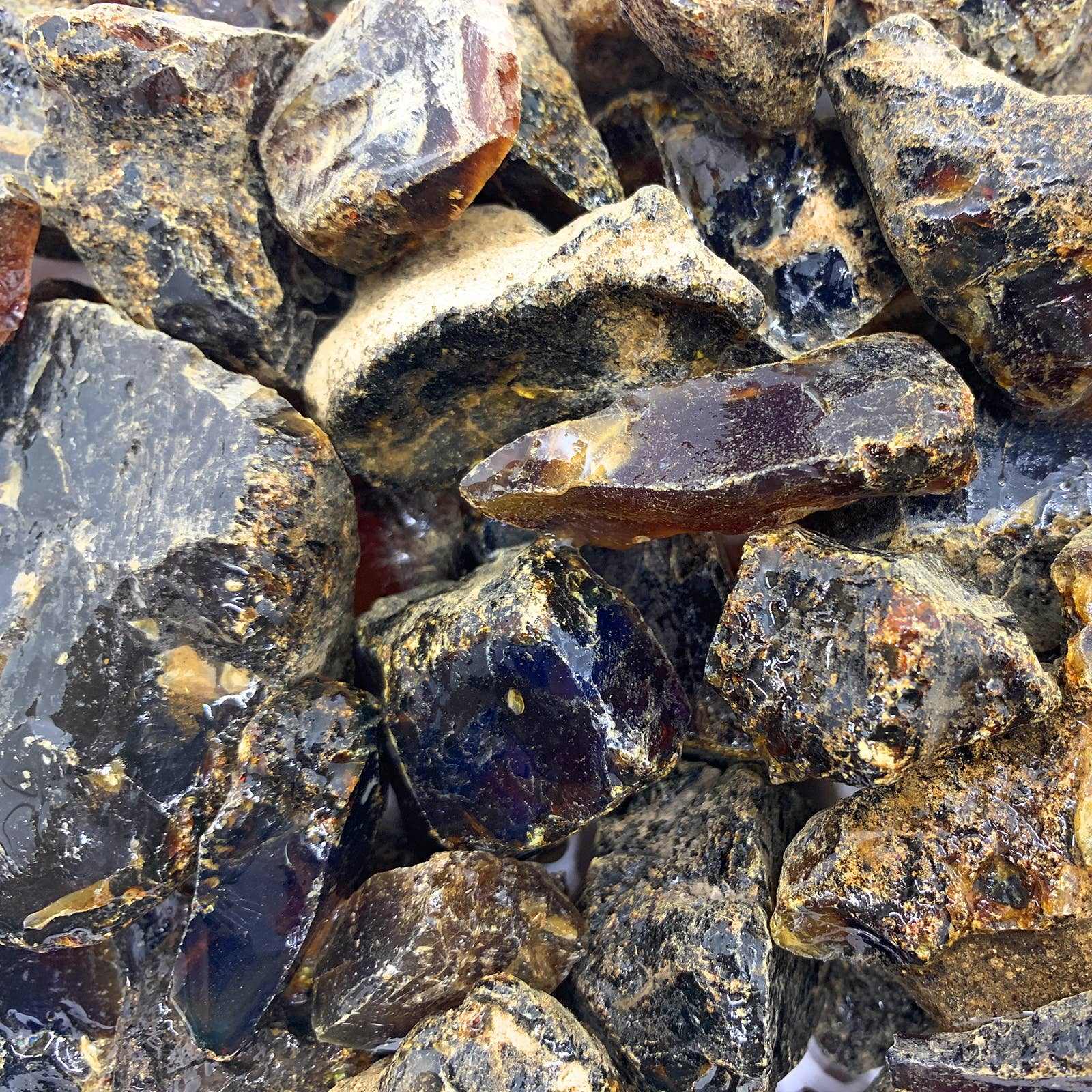 Rough Top Gold Amber – Raw Stone from Indonesia | Rough Stones | Wiccan Center