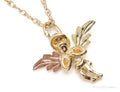 Vintage 14K Gold Filled Angel Chainlink Necklace | Jewelry > Necklaces > Pendants | Wiccan Center