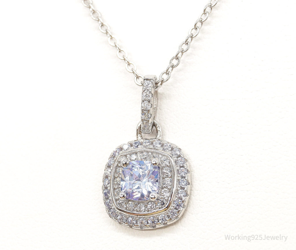 Designer Ryze Cubic Zirconia Sterling Silver Necklace | Jewelry > Necklaces > Pendants | Wiccan Center