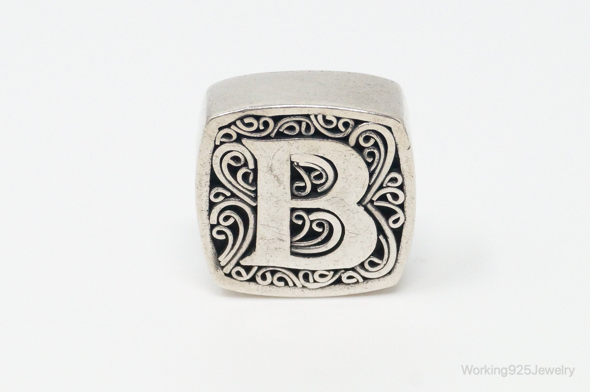 Designer Lori Bonn Initial B Necklace Pendant Charm Sterling Silver | Jewelry > Necklaces > Pendants | Wiccan Center