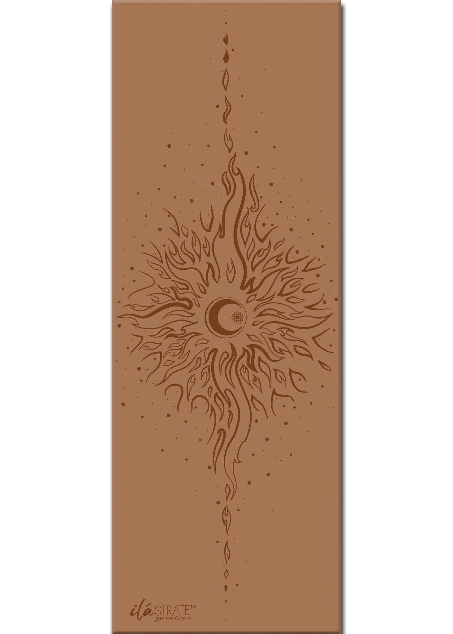 Celestial Pro Mat | Yoga Mat - Hand Painted | Wiccan Center