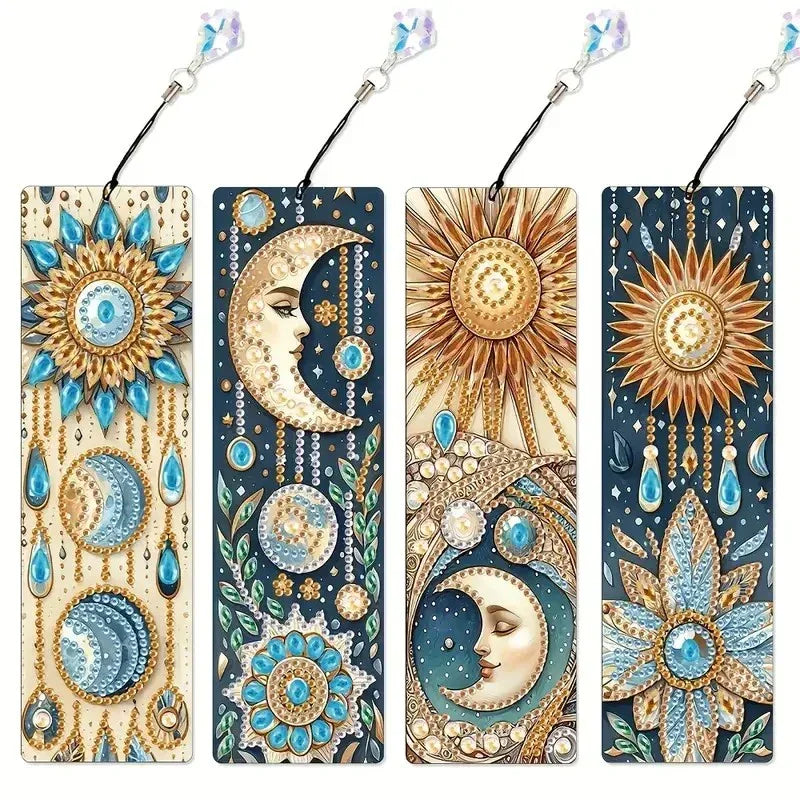 Celestial Diamond Art Bookmarks