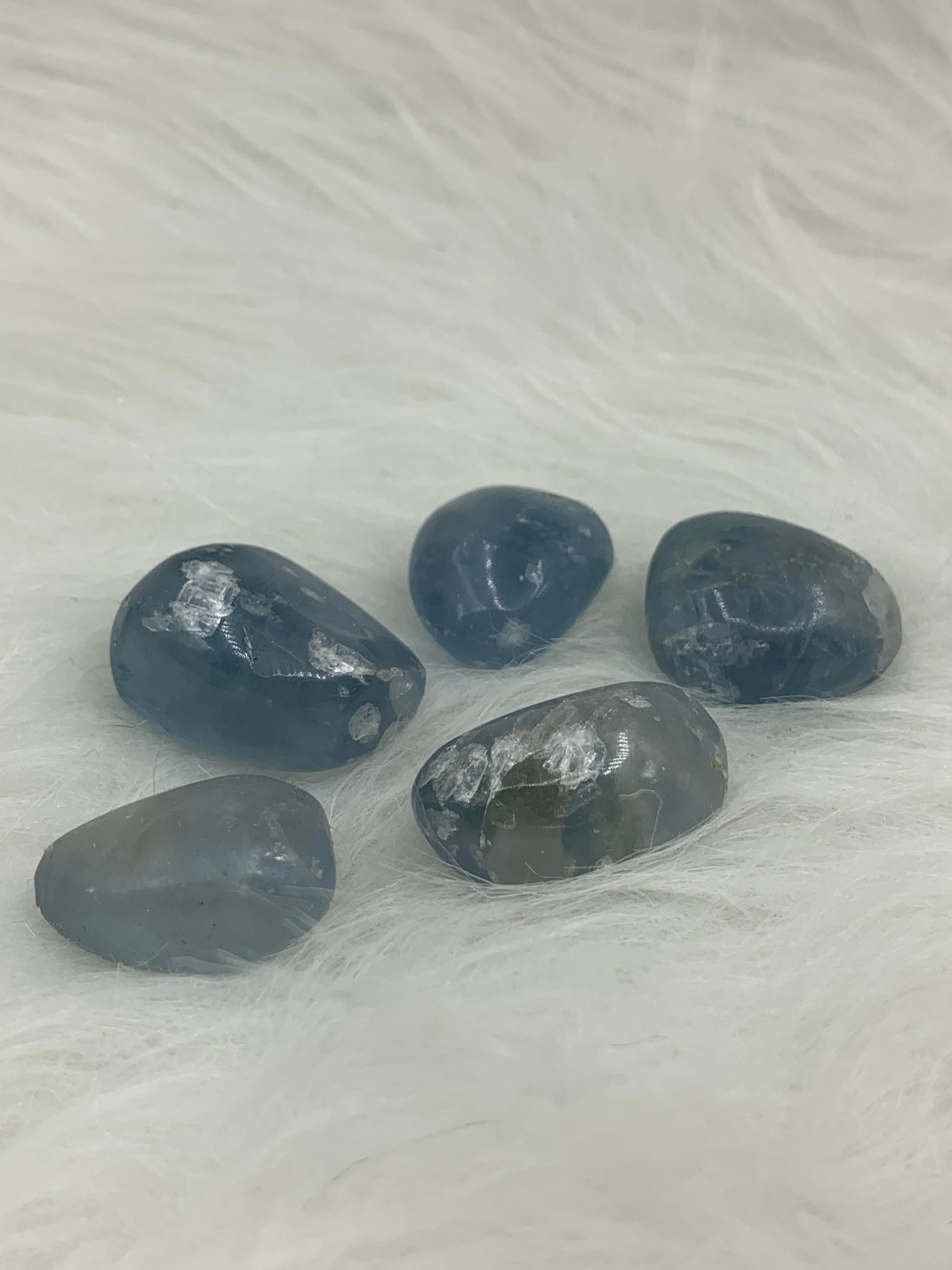 Celestite - Tumbled | Tumbled Gemstone | Wiccan Center