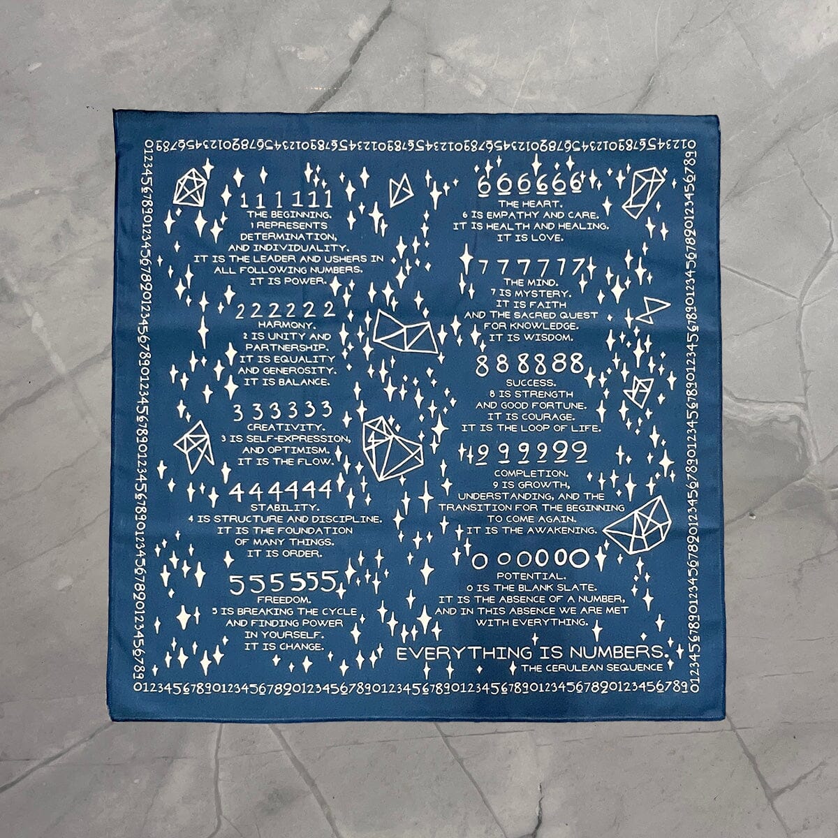 Cerulean Altar Cloth | Altar Cloth | Wiccan Center