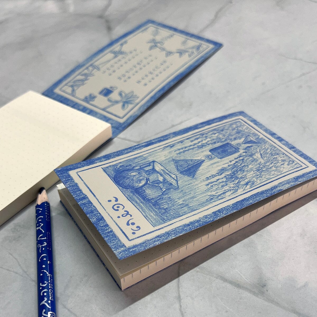 Cerulean Notepad | Notepad | Wiccan Center