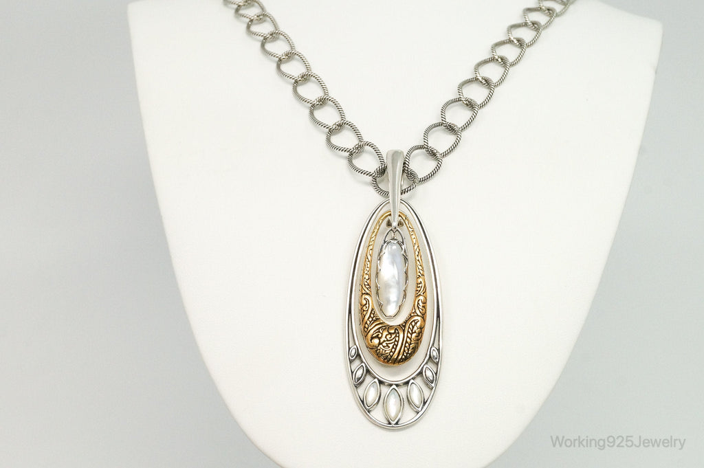Vintage Designer Carolyn Pollack Relios Collection Sterling Silver Necklace | Jewelry > Necklaces | Wiccan Center