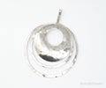 Retired Silpada Hammered Rings Sterling Silver Necklace Pendant | Jewelry > Necklaces > Pendants | Wiccan Center