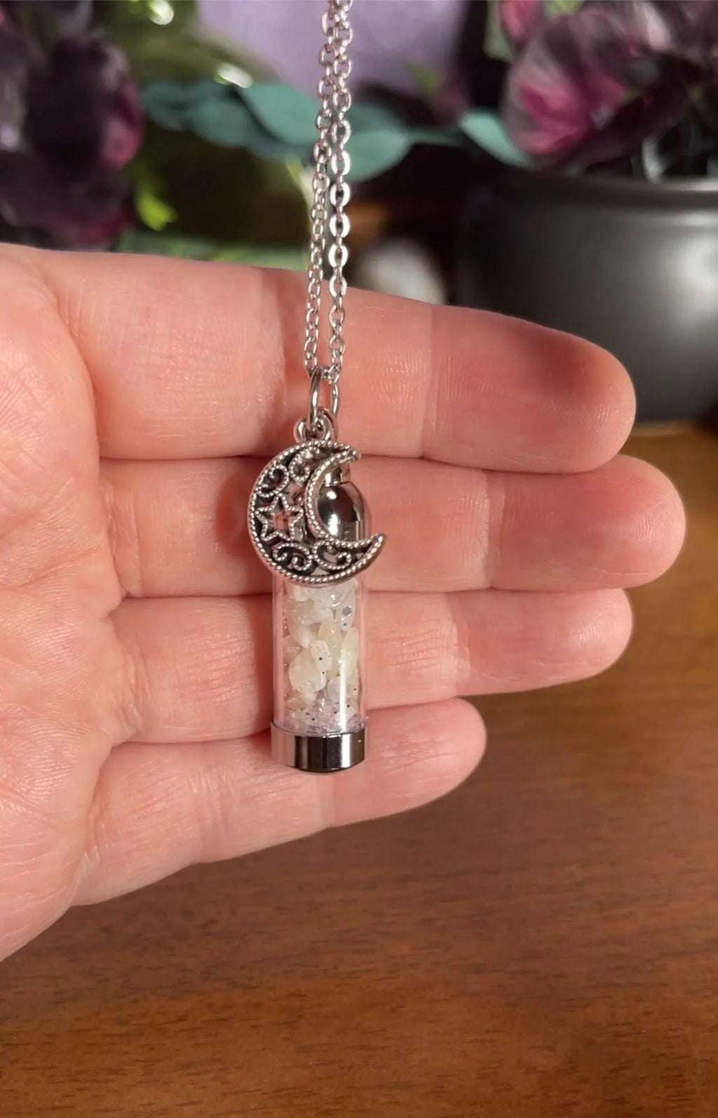 Moondust Spell Jar Necklace
