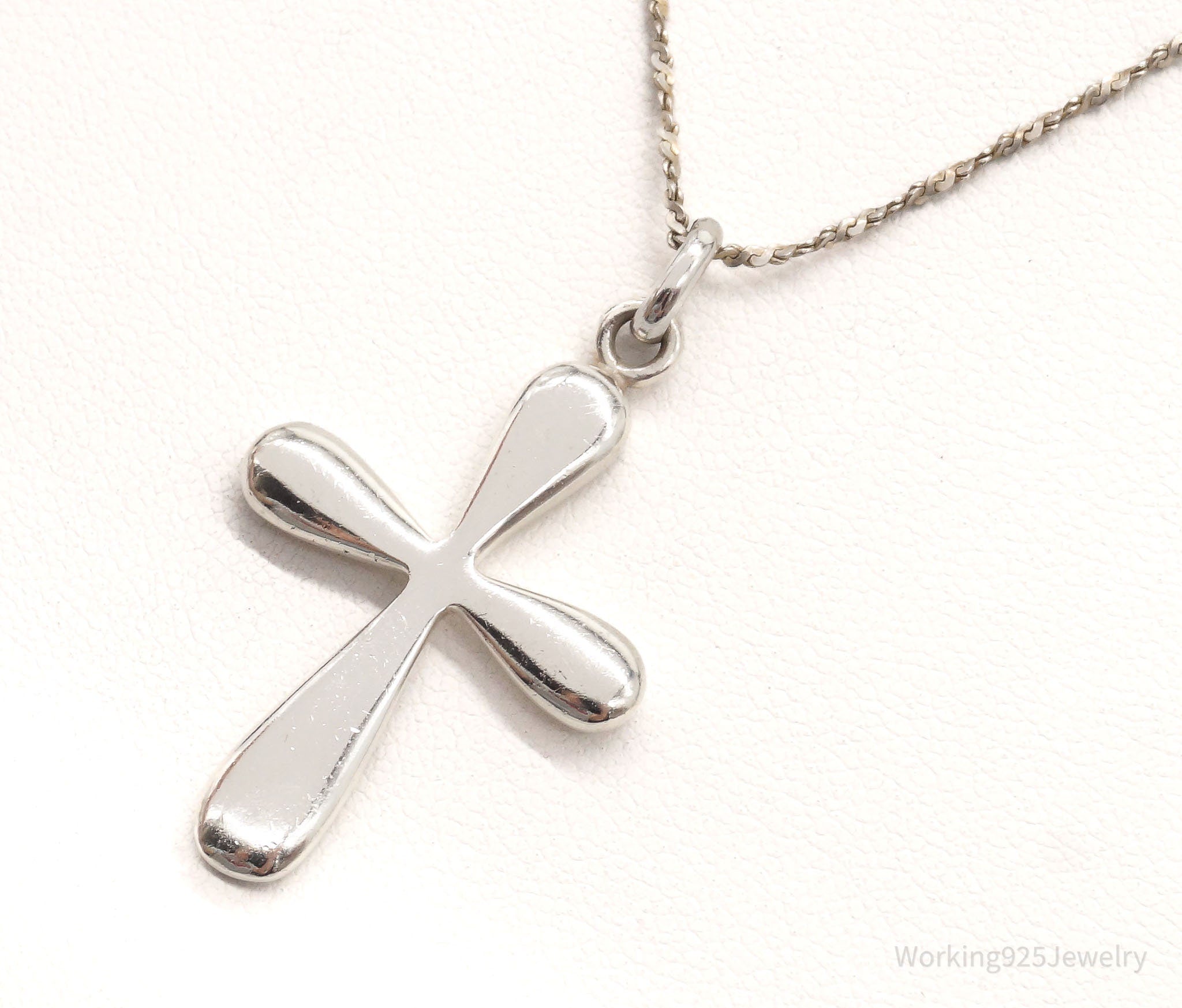 Vintage Designer Boma Cross Sterling Silver Necklace | Jewelry > Necklaces > Pendants | Wiccan Center