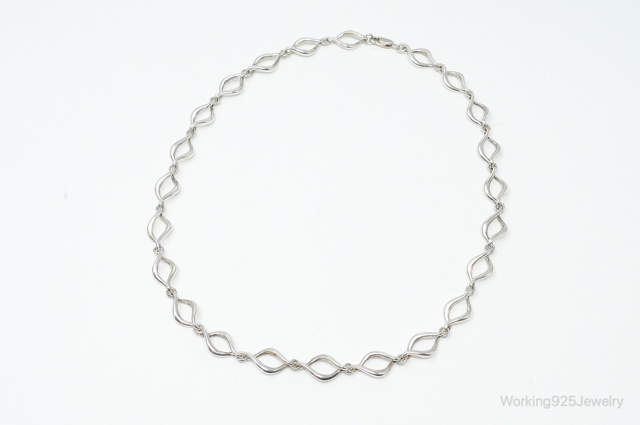 Vintage Modernist Sterling Silver Necklace | Jewelry > Necklaces > Pendants | Wiccan Center