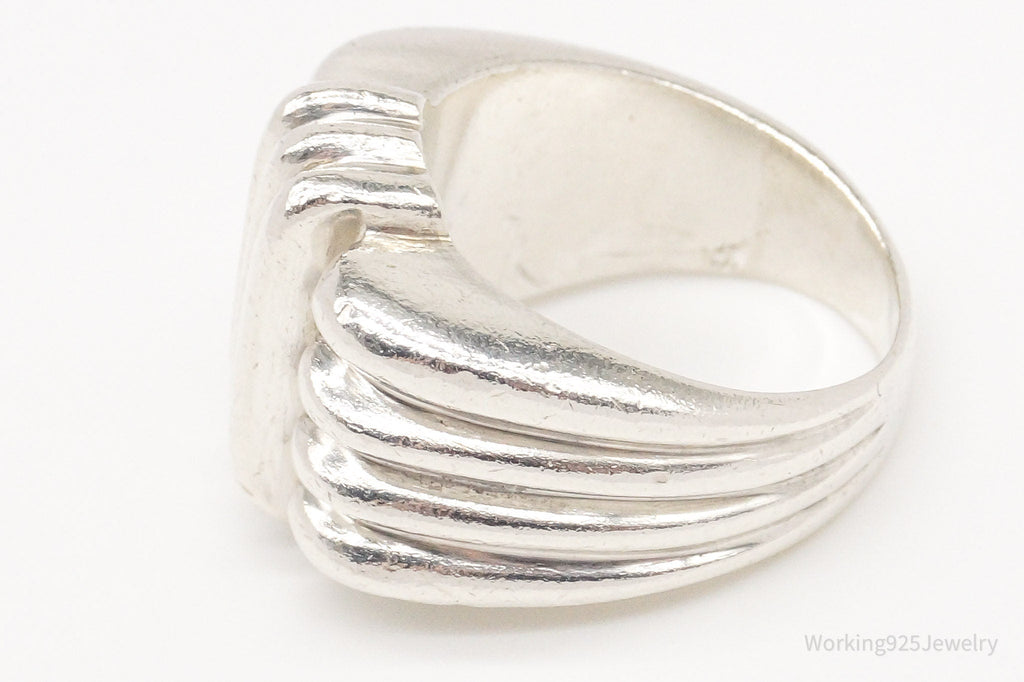 Vintage Rare Bayanihan Modernist Sterling Silver Ring - Size 6.25 | Jewelry > Rings | Wiccan Center
