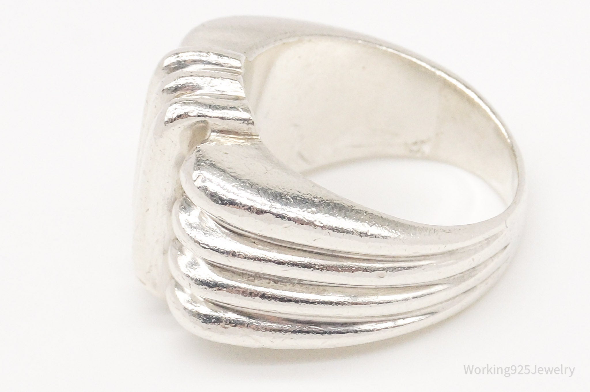 Vintage Rare Bayanihan Modernist Sterling Silver Ring - Size 6.25 | Jewelry > Rings | Wiccan Center