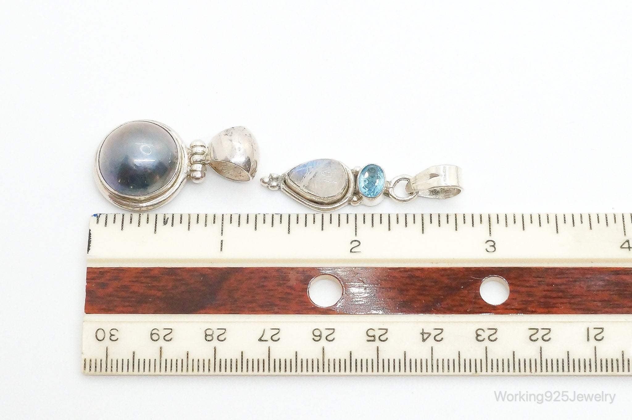 Vintage Multi Gem Sterling Silver Pendants | Jewelry > Necklaces > Pendants | Wiccan Center