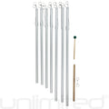 Set of 7 Chakra Tuned Healing Chimes
