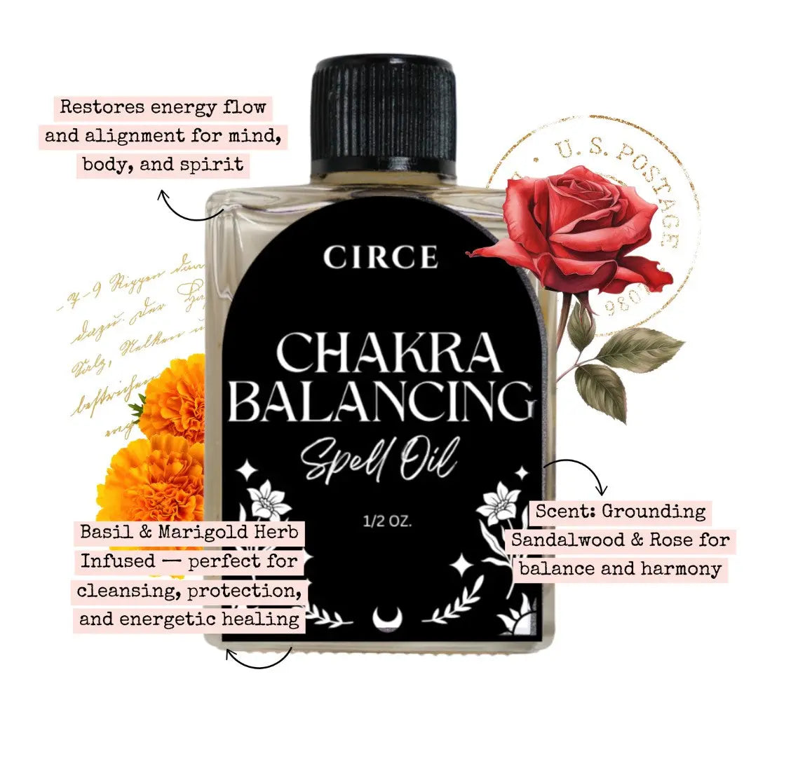 Chakra Balancing Oil — Energy Alignment Ritual | | Wiccan Center