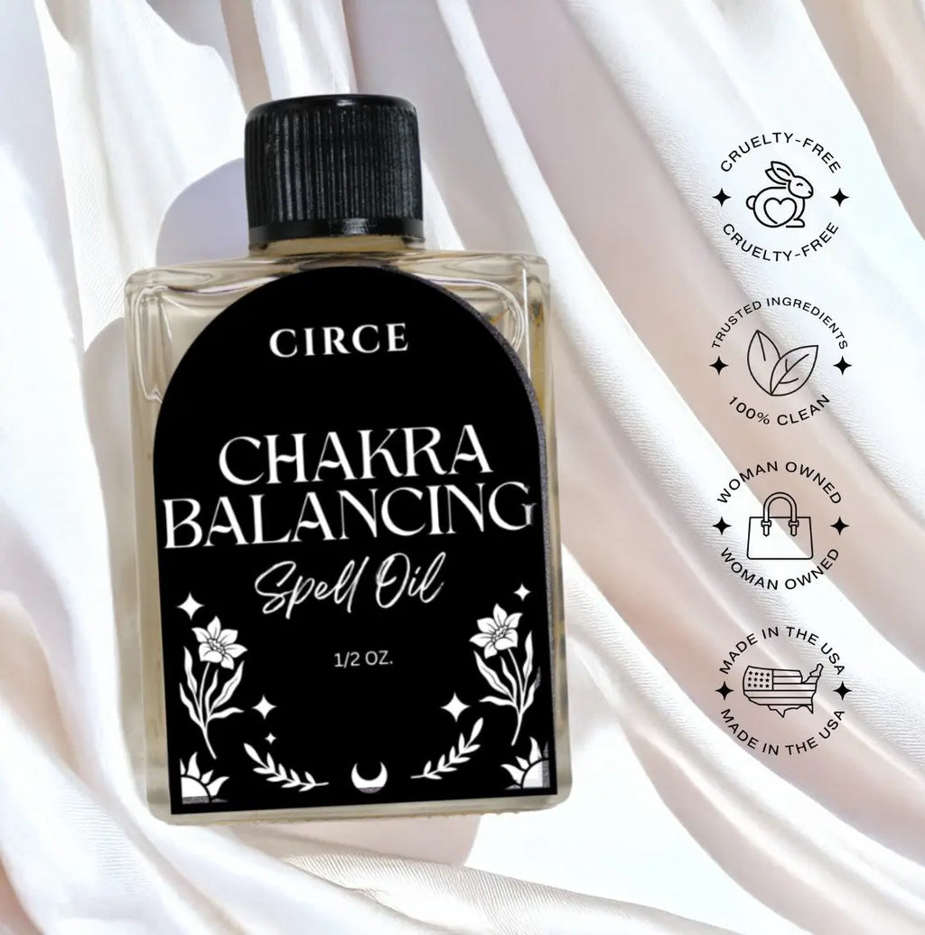 Chakra Balancing Oil — Energy Alignment Ritual | | Wiccan Center