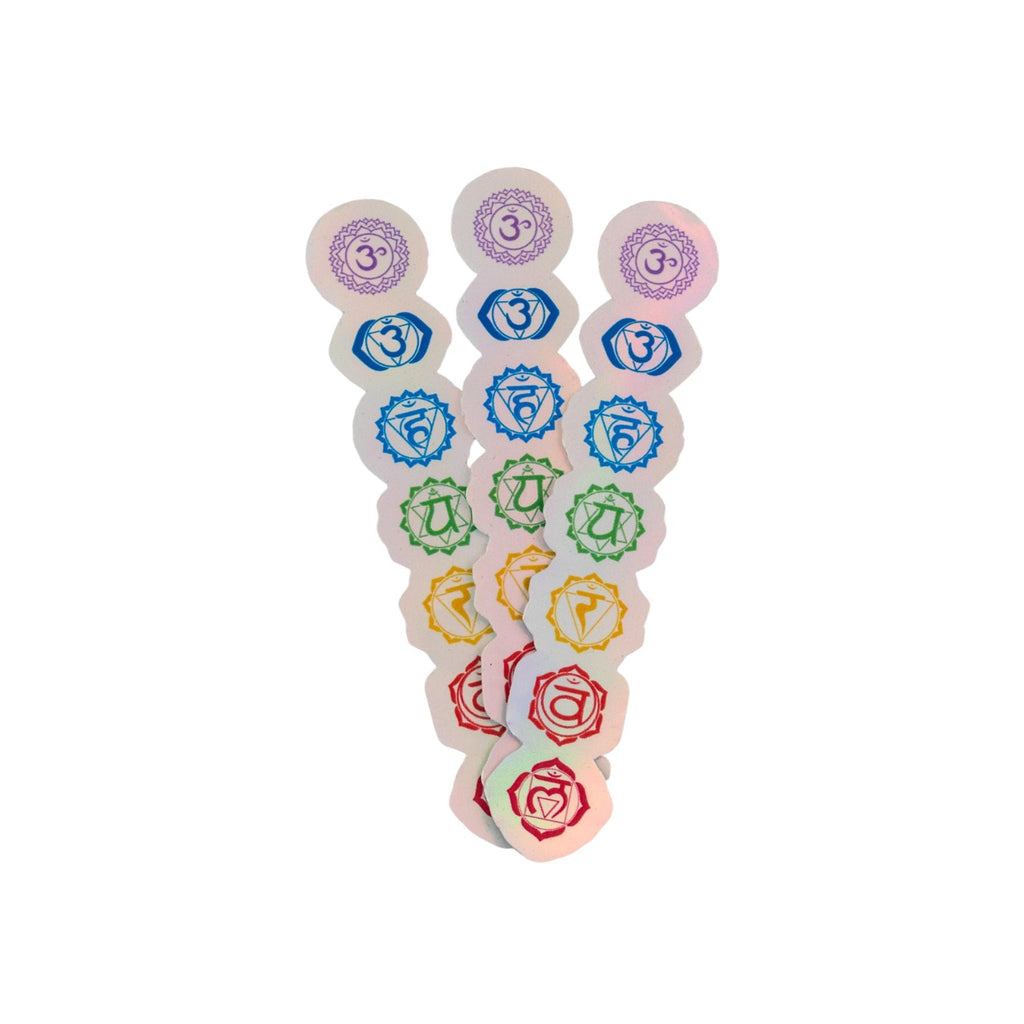 Chakra Holographic Stickers | | Wiccan Center