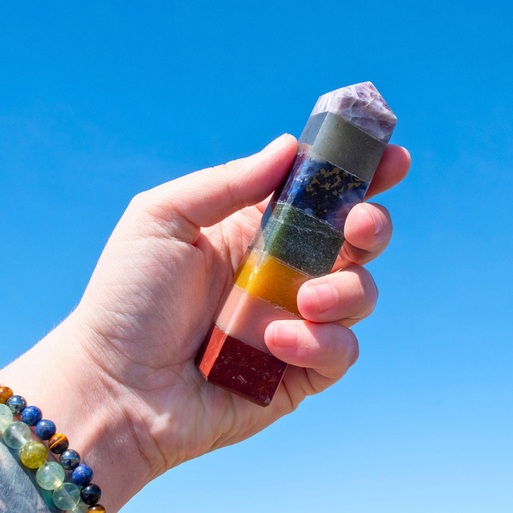 7 Chakra Obelisk | | Wiccan Center
