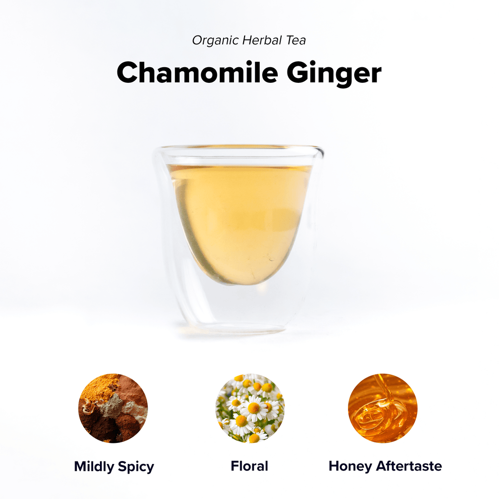 Organic Chamomile Tea with Ginger | Blend | Wiccan Center
