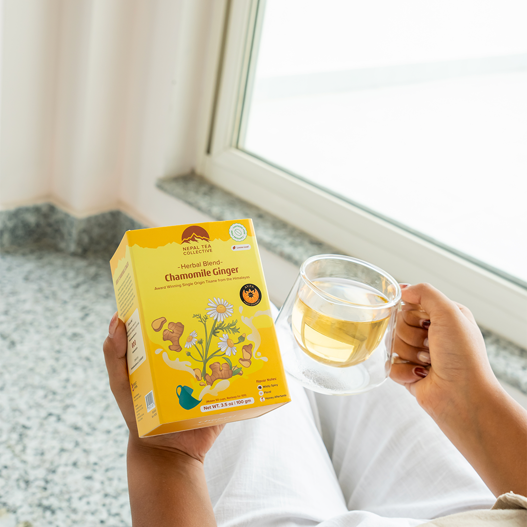 Organic Chamomile Tea with Ginger | Blend | Wiccan Center