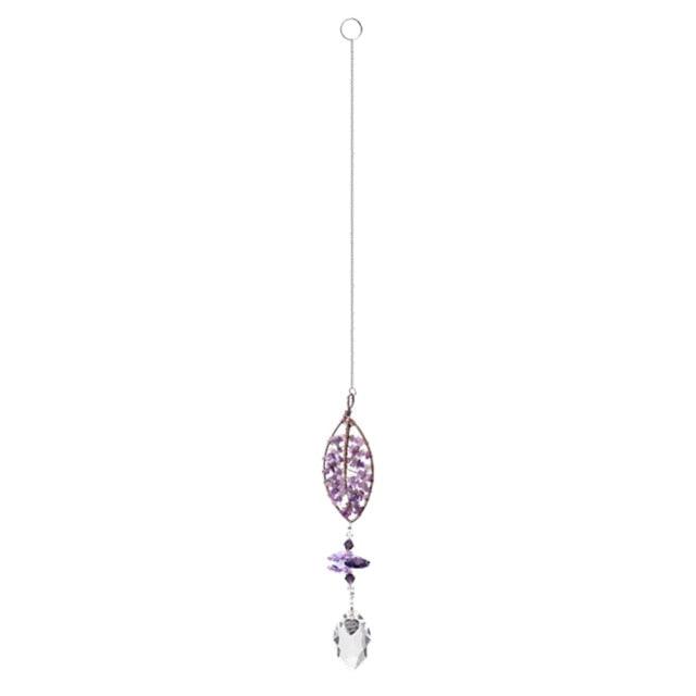 Chandelier Crystals Ball Prism Pendant Maker Sun Catcher Crystal Rainbow Maker Drops Hang for Window Home Decor Car Charms Hanging Wind Chimes Hanging Ornament Garden Decor | STWC84778WSFCV | Wiccan Center