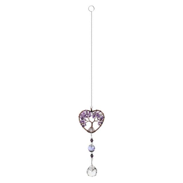 Chandelier Crystals Ball Prism Pendant Maker Sun Catcher Crystal Rainbow Maker Drops Hang for Window Home Decor Car Charms Hanging Wind Chimes Hanging Ornament Garden Decor | STWC84778WSFCV | Wiccan Center