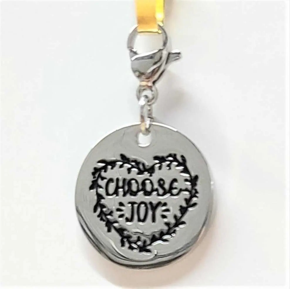 Choose Joy Charm Stainless | Shop All | Wiccan Center