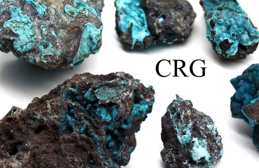 Rough Chrysocolla Druzy (1 Piece) Size 30 to 75 mm Crystal Gemstone Mineral