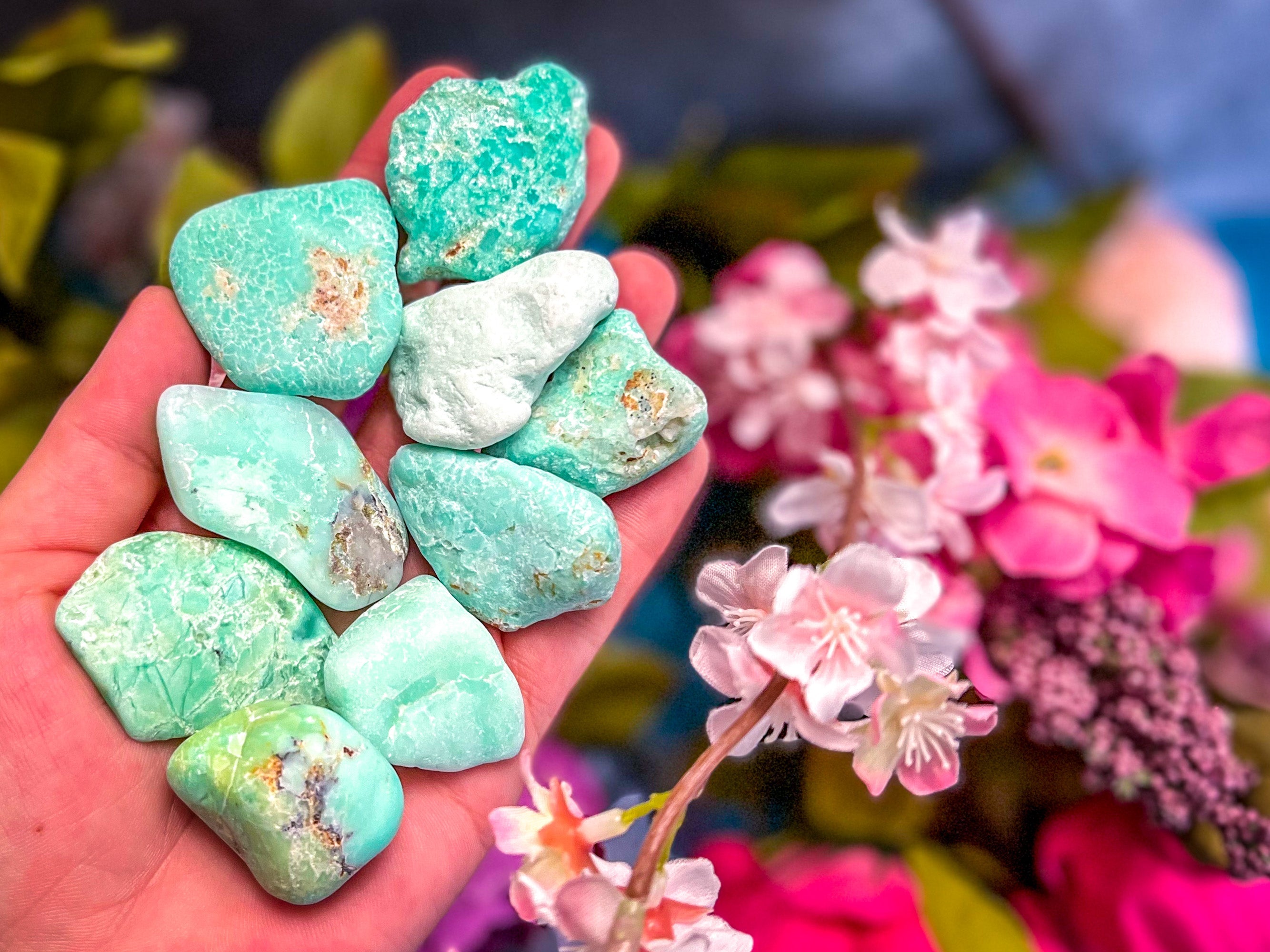 POLISHED CHRYSOPRASE Specimens