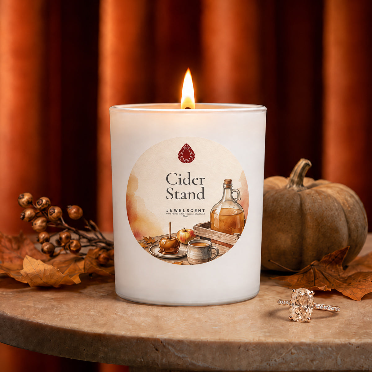 Cider Stand 10oz Mystery Jewelry Candle | Signature Candle | Wiccan Center