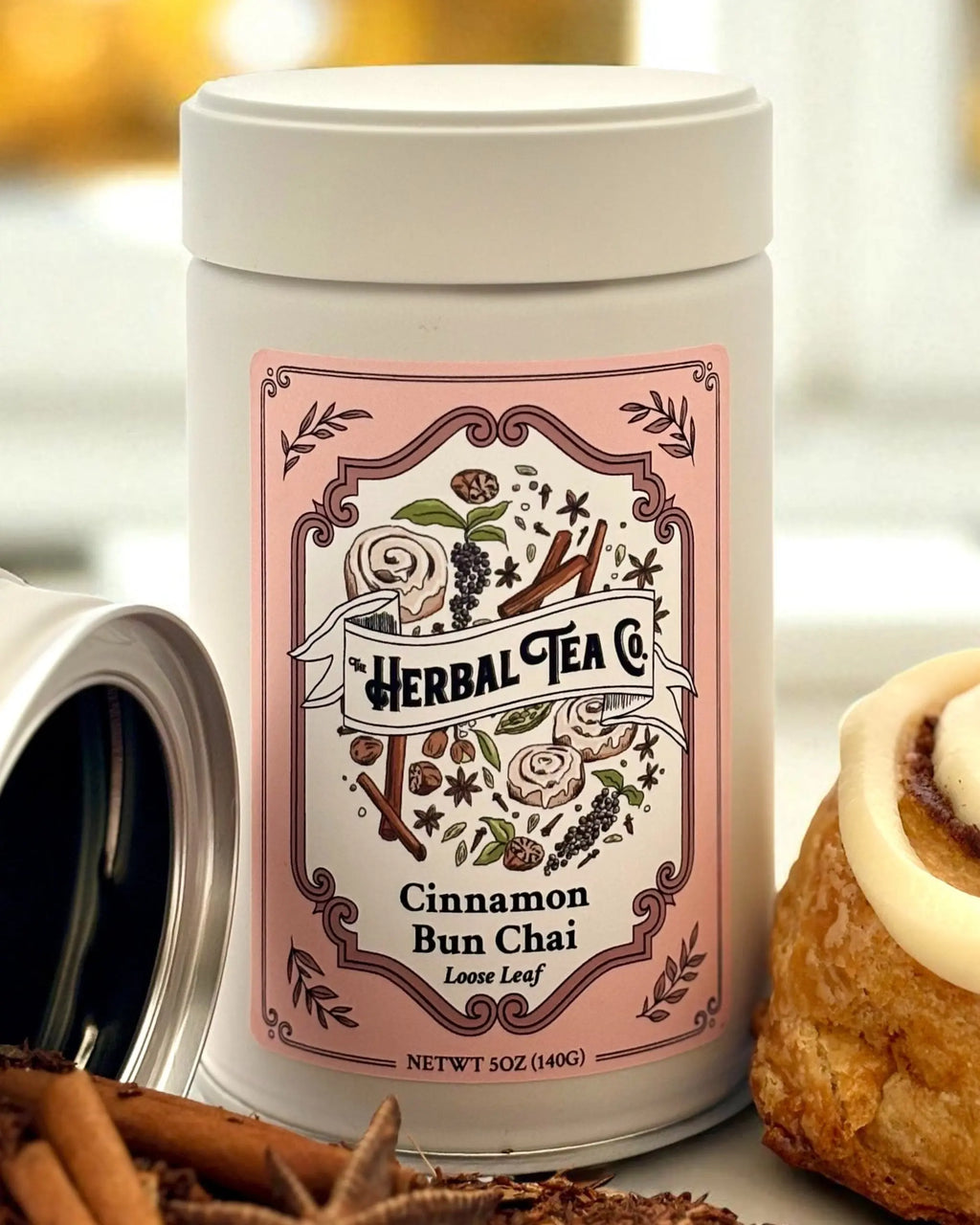 Cinnamon Bun Chai Herbal Tea | Tea | Wiccan Center