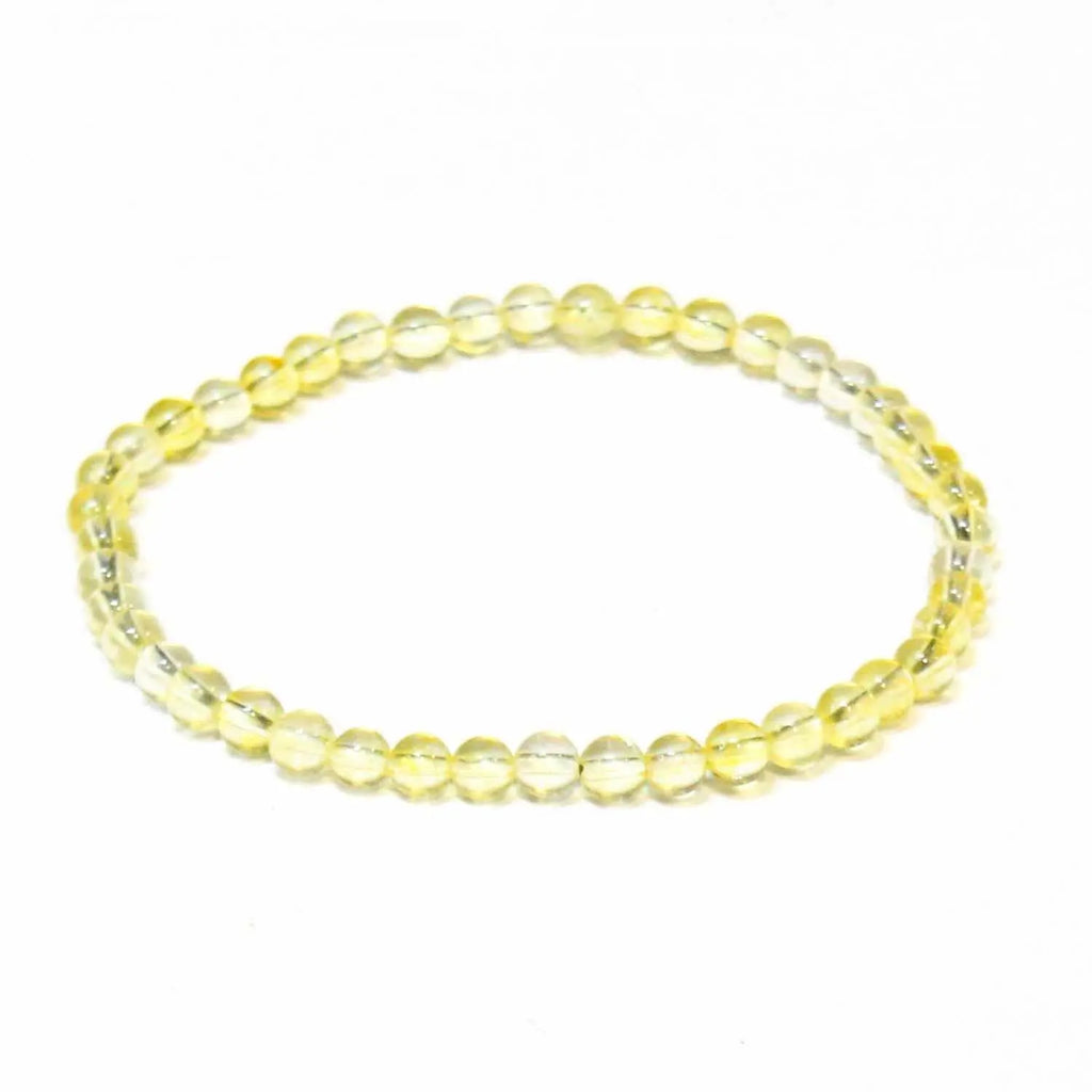Citrine Round Bead Bracelet - Sacred Creation | Bracelets | Wiccan Center
