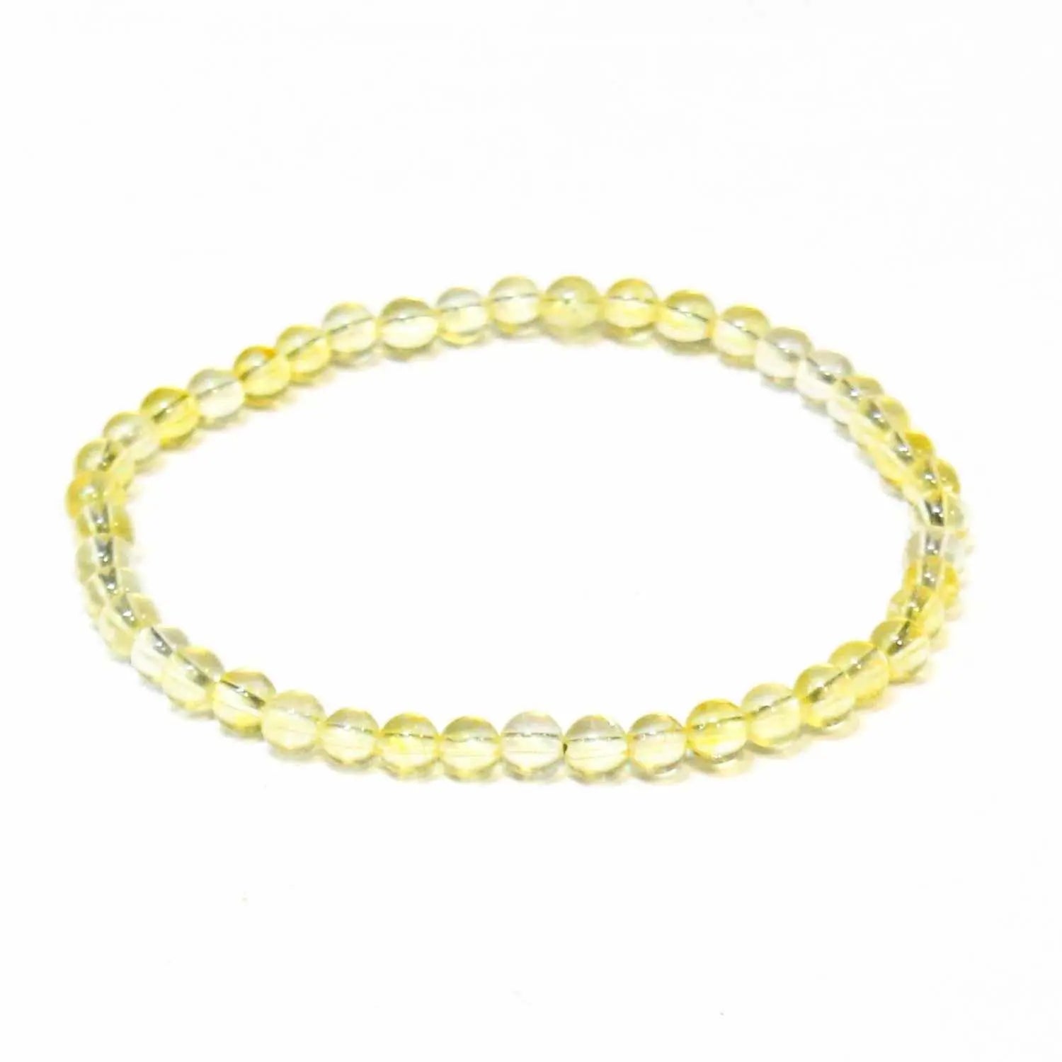 Citrine Round Bead Bracelet - Sacred Creation | Bracelets | Wiccan Center