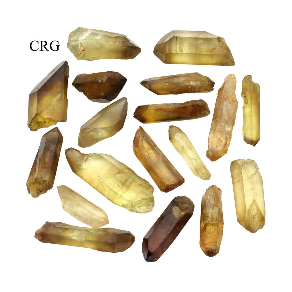 Citrine Natural Point (1 Piece) Size 50 to 90 Grams Crystal Gemstone Minerals
