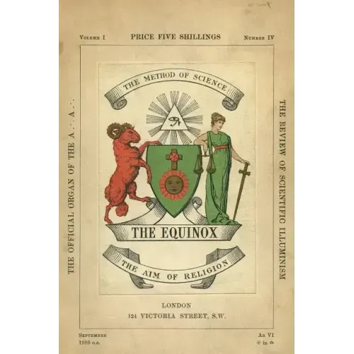 The Equinox: Keep Silence Edition, Vol. 1, No. 4 - Hardcover | Books | Wiccan Center