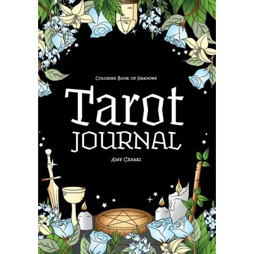 Coloring Book of Shadows: Tarot Journal - Paperback | Books | Wiccan Center