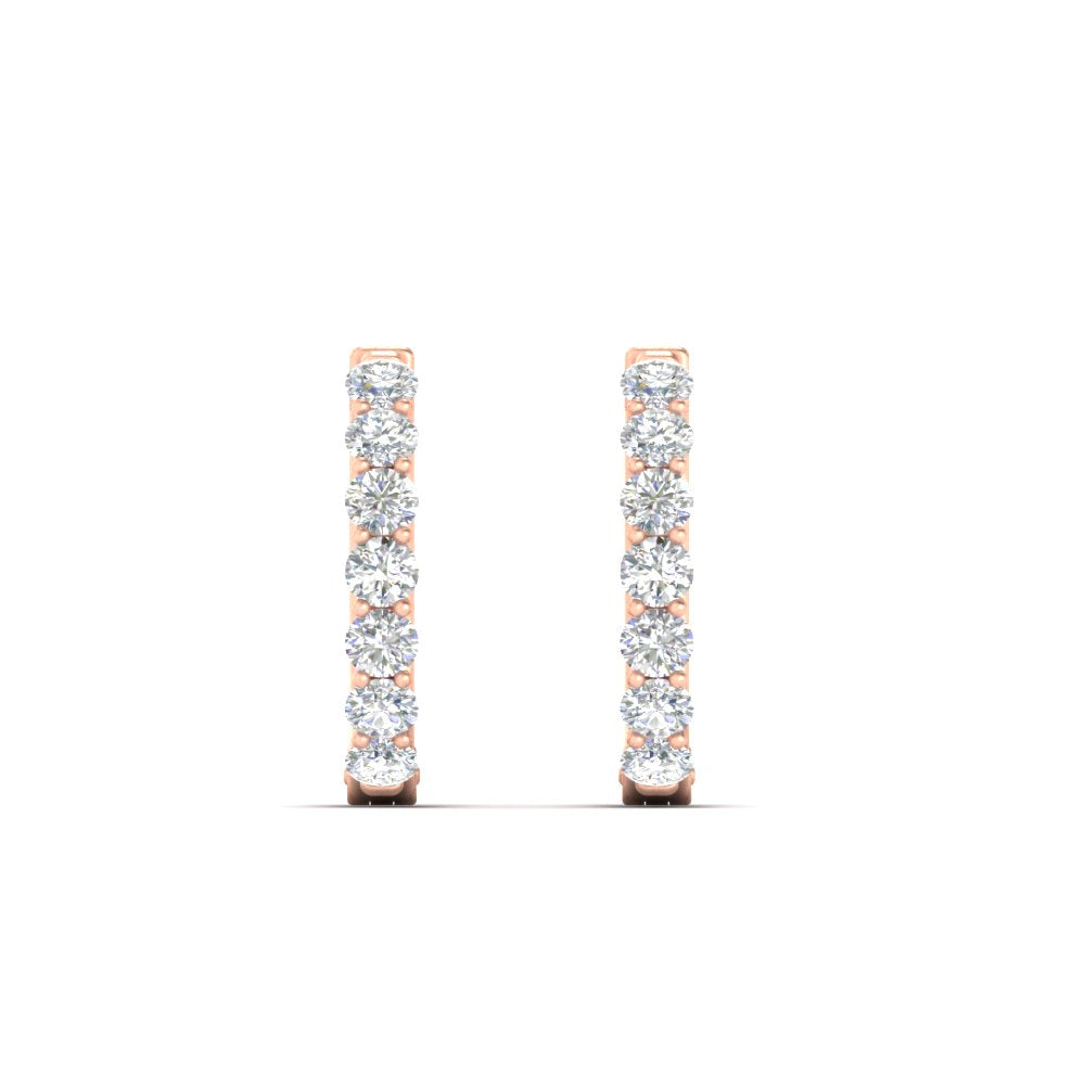 Modern Huggie Hoop Earrings
