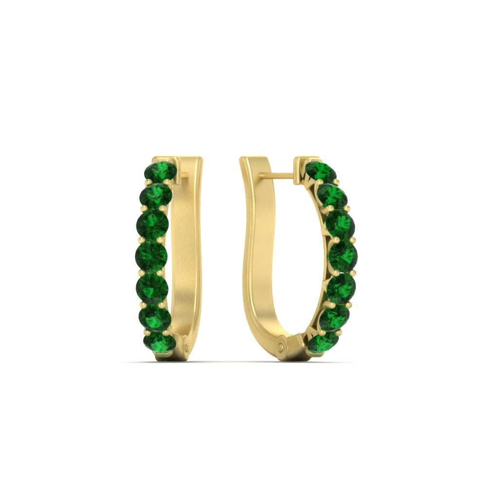 Modern Huggie Hoop Earrings