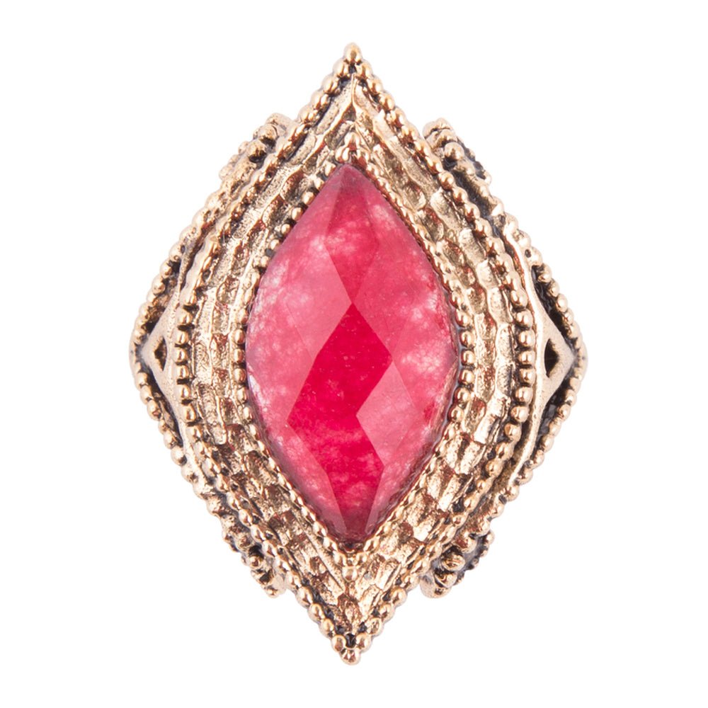 Cleopatra Bordeaux Quartz Ring | Rings | Wiccan Center