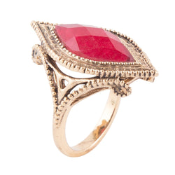 Cleopatra Bordeaux Quartz Ring | Rings | Wiccan Center