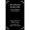 The Universal Fortune Teller: Of Mrs. Bridget the Norwood Gypsy - Paperback