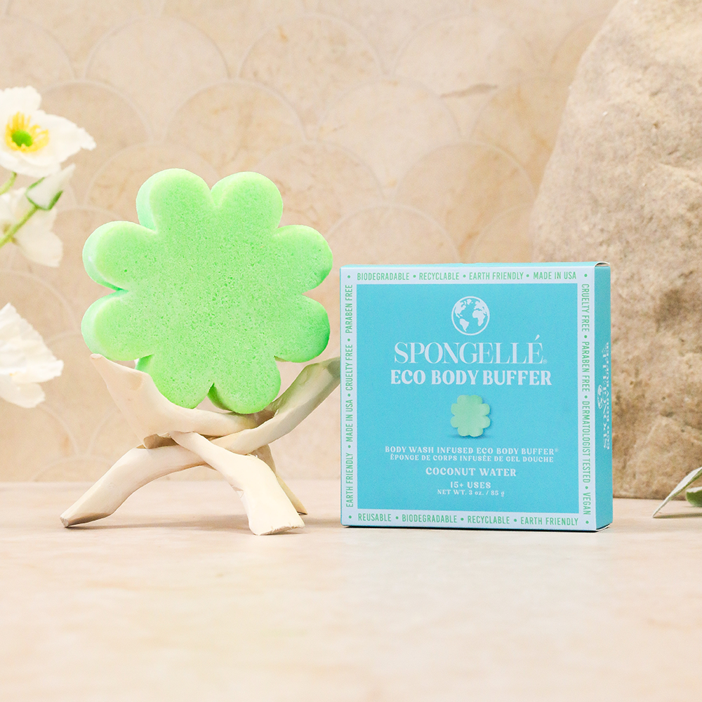 Coconut Water | Eco Body Buffer | Body Wash Infused Buffer | Wiccan Center