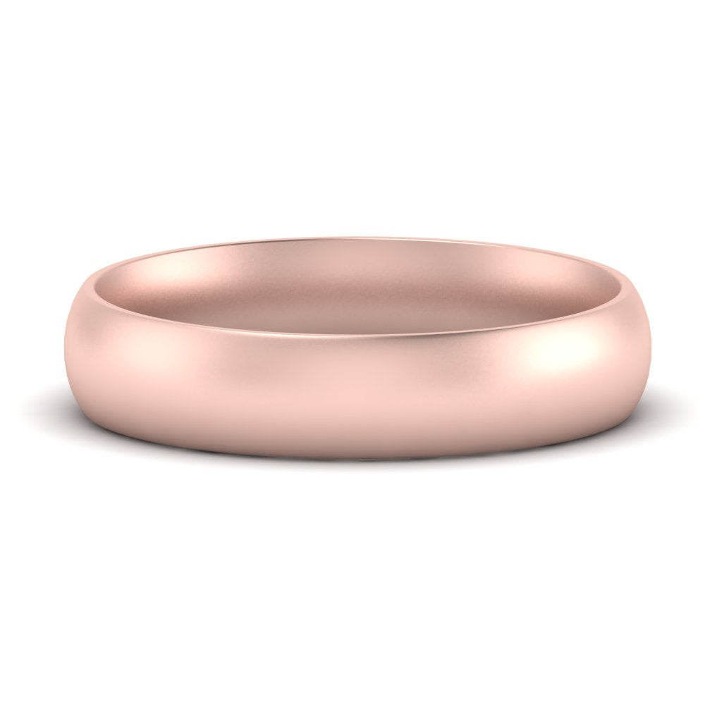 Comfort Fit Mens Wedding Band